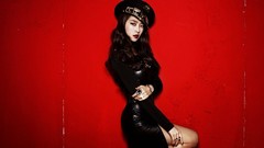 Woman asians models Korean k-pop Simple Background sistar bora