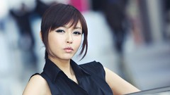 Woman asians models Korean Kang Yui