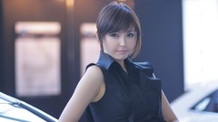 Woman asians models Korean Kang Yui