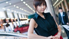 Woman asians models Korean Kang Yui