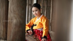 Woman asians models Korean Kim Ji Min