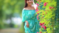 Woman asians models Korean Kim Ji Min