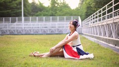 Woman asians models Korean Kim Ji Min