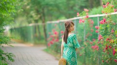 Woman asians models Korean Kim Ji Min