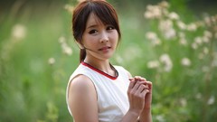 Woman asians models Korean Kim Ji Min