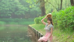 Woman asians models Korean Kim Ji Min