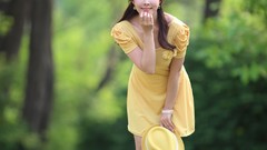 Woman asians models Korean Kim Ji Min