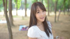 Woman asians models Korean Kim Ji Min