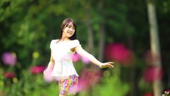 Woman asians models Korean Kim Ji Min