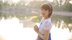 Woman asians models Korean Kim Ji Min