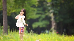 Woman asians models Korean Kim Ji Min