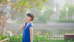 Woman asians models Korean Kim Ji Min