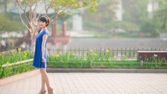 Woman asians models Korean Kim Ji Min