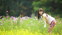 Woman asians models Korean Kim Ji Min