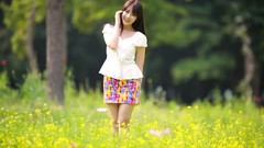 Woman asians models Korean Kim Ji Min