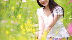 Woman asians models Korean Kim Ji Min