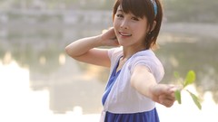 Woman asians models Korean Kim Ji Min