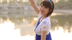 Woman asians models Korean Kim Ji Min