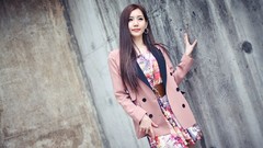 Woman asians models Korean Lee Ji Min