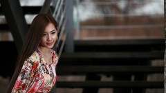 Woman asians models Korean Lee Ji Min