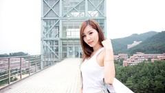 Woman asians models Korean Lee Ji Min