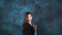 Woman asians models Korean Lee Ji Min