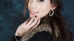 Woman asians models Korean Lee Ji Min