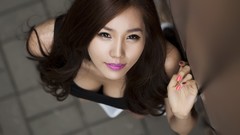 Woman asians models Korean Lee Ji Min