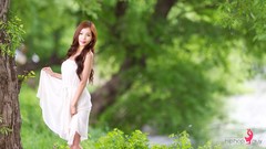 Woman asians models Korean Lee Ji Min