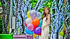 Woman asians models Korean Lee Ji Min