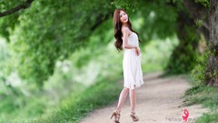 Woman asians models Korean Lee Ji Min