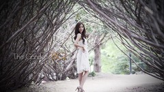 Woman asians models Korean Lee Ji Min