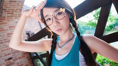 Woman asians models Korean Lee Sung Hwa