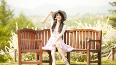 Woman asians models Korean Lee Sung Hwa