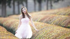 Woman asians models Korean Min Seo Hee