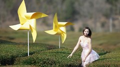 Woman asians models Korean Min Seo Hee