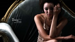 Woman asians models Korean Min Seo Hee