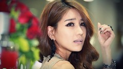 Woman asians models Korean Park Si Hyun