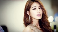 Woman asians models Korean Park Si Hyun