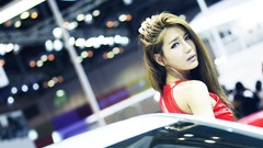 Woman asians models Korean Park Si Hyun