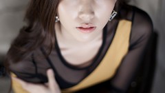 Woman asians models Korean POV Lee Ji Min