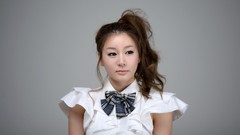 Woman asians models Korean Simple Background Han Ji Eun