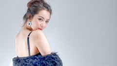 Woman asians models Korean Simple Background Im Ji Hye