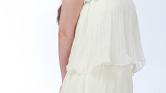 Woman asians models Korean Simple Background Im Min Young