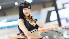 Woman asians models Korean Yook Ji Hye