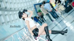 Woman asians models Korean Yoon Joo Ha