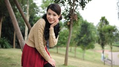 Woman asians models portraits May Mei