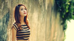 Woman asians models redheads