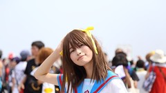 Woman asians models suzumiya haruhi cosplay