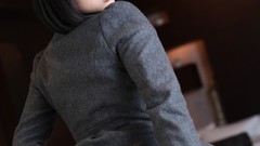 Woman asians panties cosplay Ushijima Iiniku